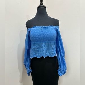 American Eagle Royal Blue Shirt